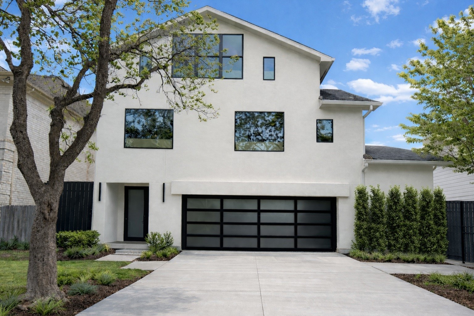 4814 Locust.  Virtually staged photo of the completed project.