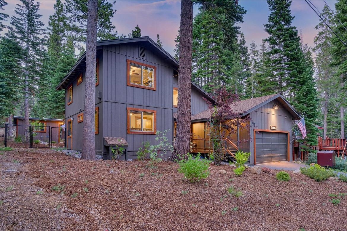 730 Cascade Circle Homewood, CA 96141 - Photo 19 of 22 a front view of a house with garden