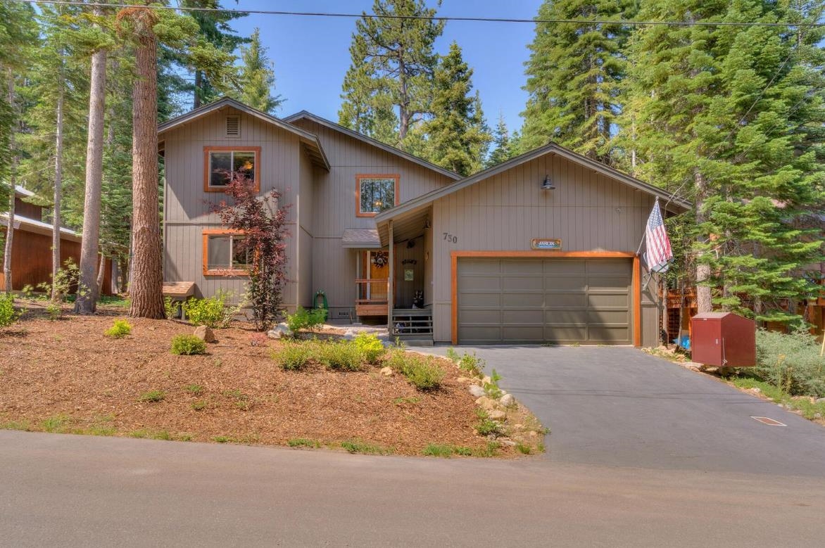 730 Cascade Circle Homewood, CA 96141 - Photo 21 of 22 a front view of a house with yard