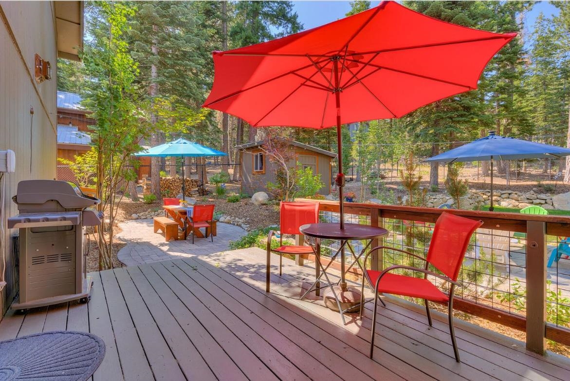 730 Cascade Circle Homewood, CA 96141 - Photo 10 of 22 a view of a rooftop deck with couch and chairs