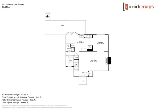 $2,845 | 795 Whitehall Way, Roswell, GA 30076
