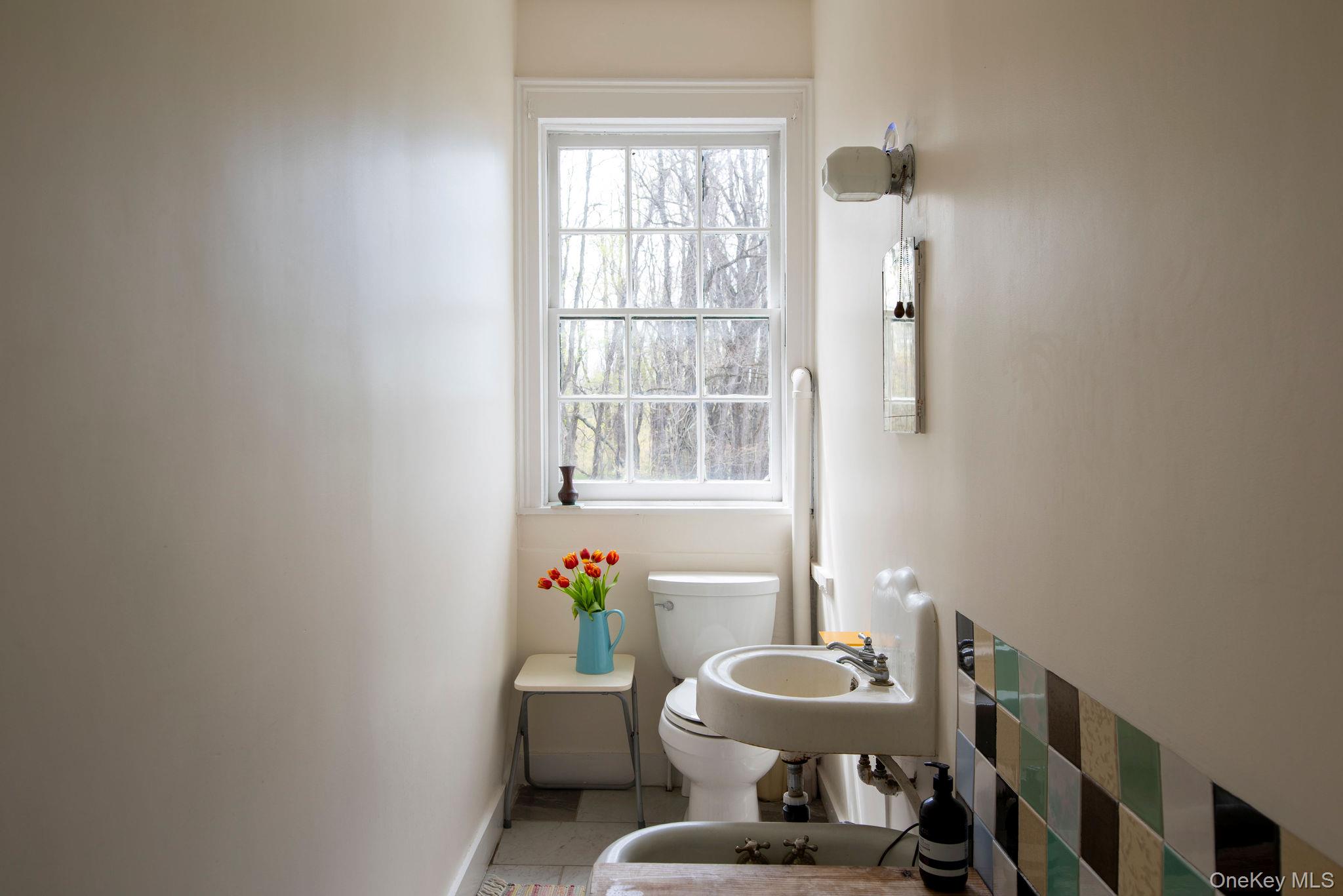 225 Barrytown Road Barrytown, NY 12507 - Photo 20 of 22 a bathroom with a sink and a mirror with bathtub