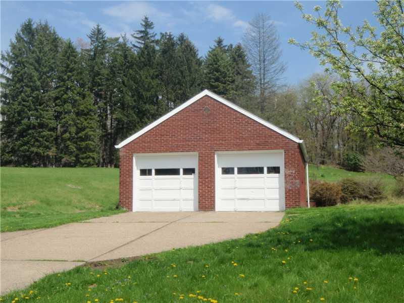 2925 Conway Wallrose Road Economy, PA 15005 - Photo 2 of 18 Parking Lot/Garage. 2 CAR DETACHED GARAGE WITH GARAGE OPENERS