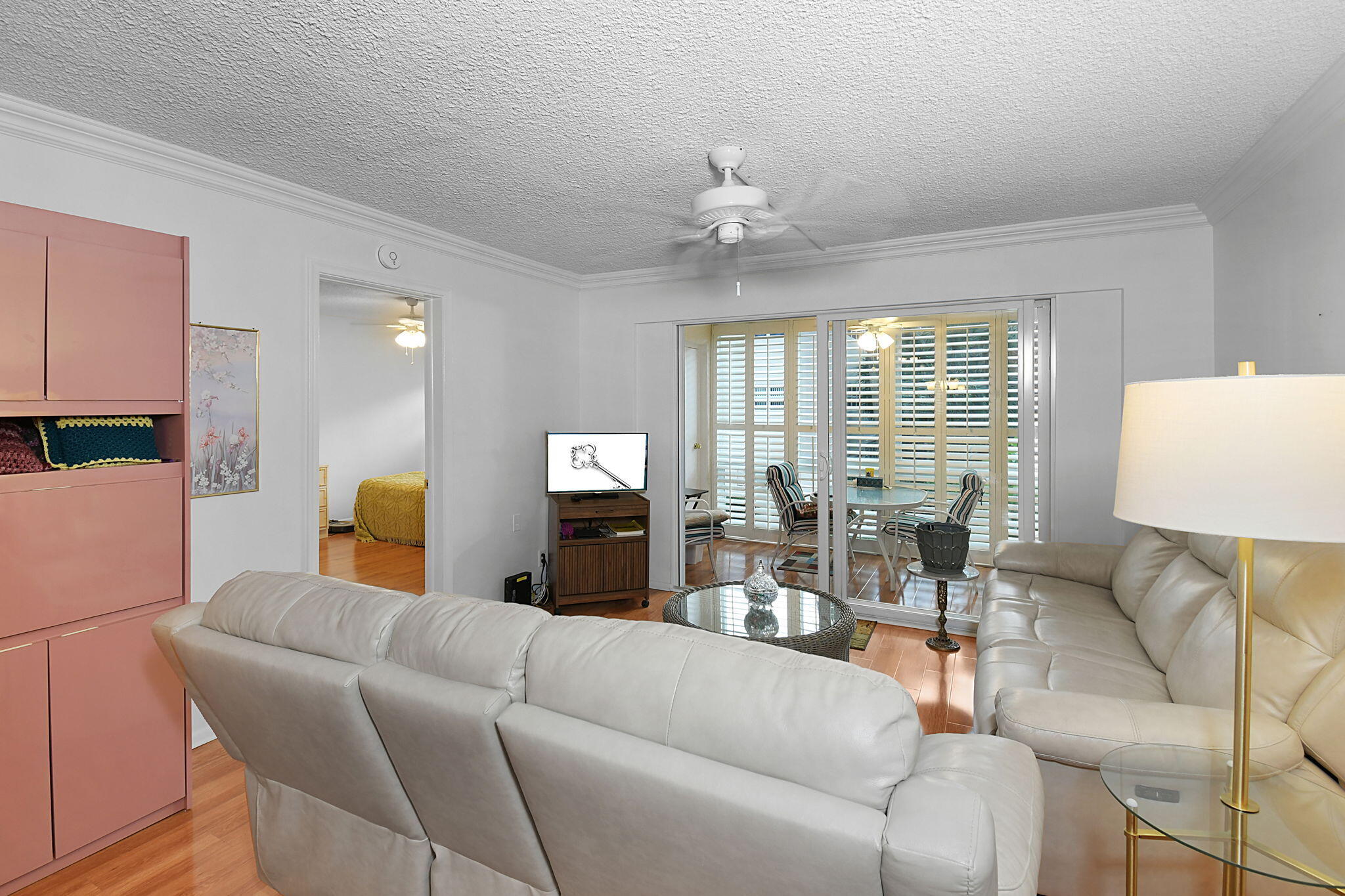 400 Northeast 20th Street, Unit A207 Boca Raton, FL 33431 - Photo 11 of 55 a living room with furniture and a large window