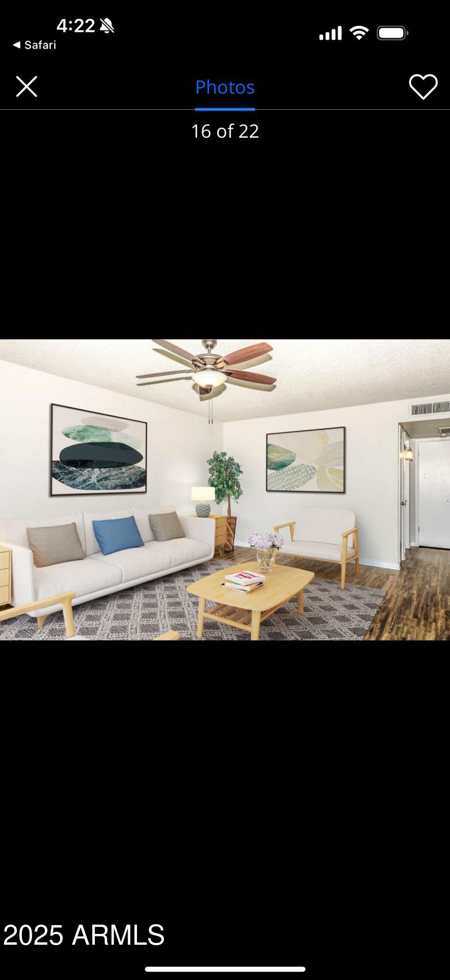 2339 West Northern Avenue, Unit 225 Phoenix, AZ 85021 - Photo 12 of 14 a view of kitchen island with granite countertop