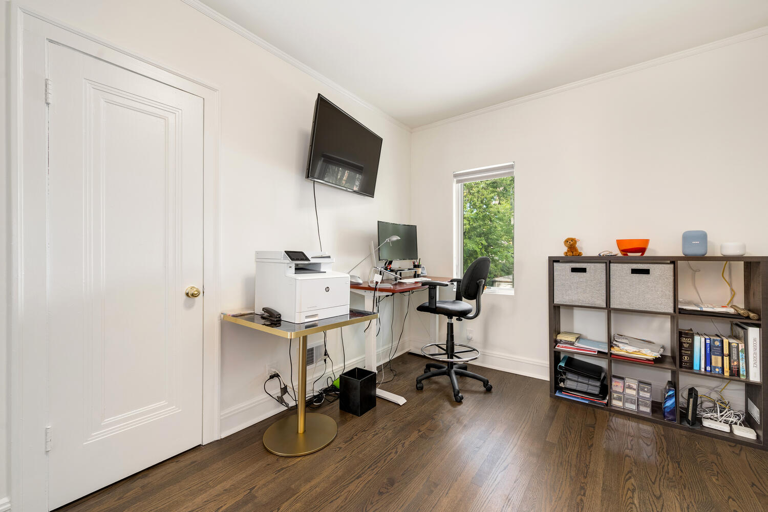 2333 Ridgeway Avenue Evanston, IL 60201 - Photo 27 of 35 a view of a workspace with furniture and a window