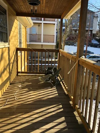 a view of a building with stairs