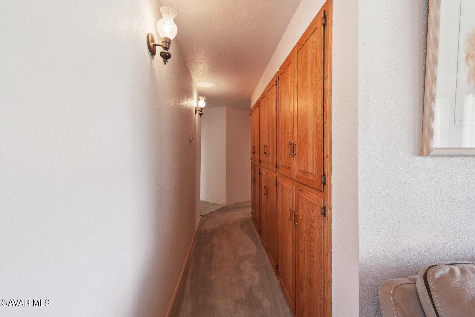 6020 Valley Sage Road Acton, CA 93510 - Photo 13 of 40 a view of a hallway with a door
