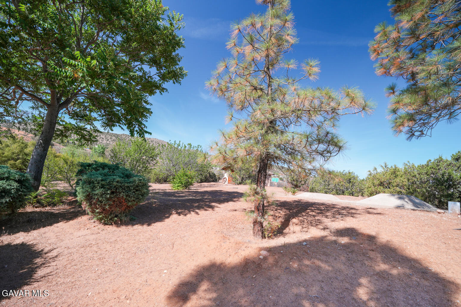 6020 Valley Sage Road Acton, CA 93510 - Photo 33 of 40 a view of a yard with wooden fence