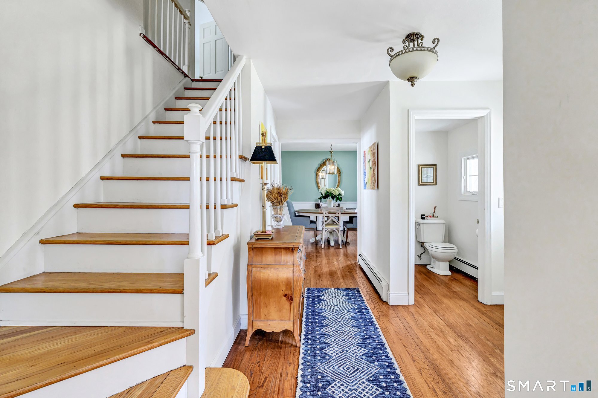 39 Marion Road Westport, CT 06880 - Photo 24 of 46 a view of entryway and hall with wooden floor