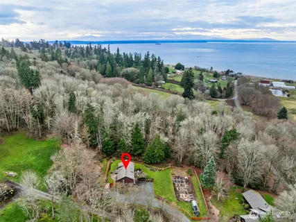 a view of an outdoor space and a lake view