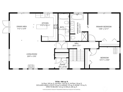 a picture of a floor plan