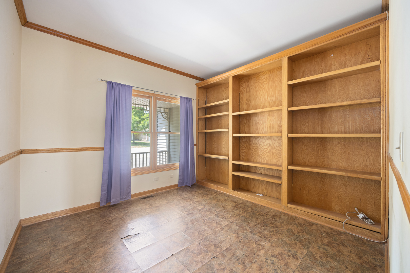24859 Vermette Road Plainfield, IL 60585 - Photo 14 of 39 a view of an empty room with a window