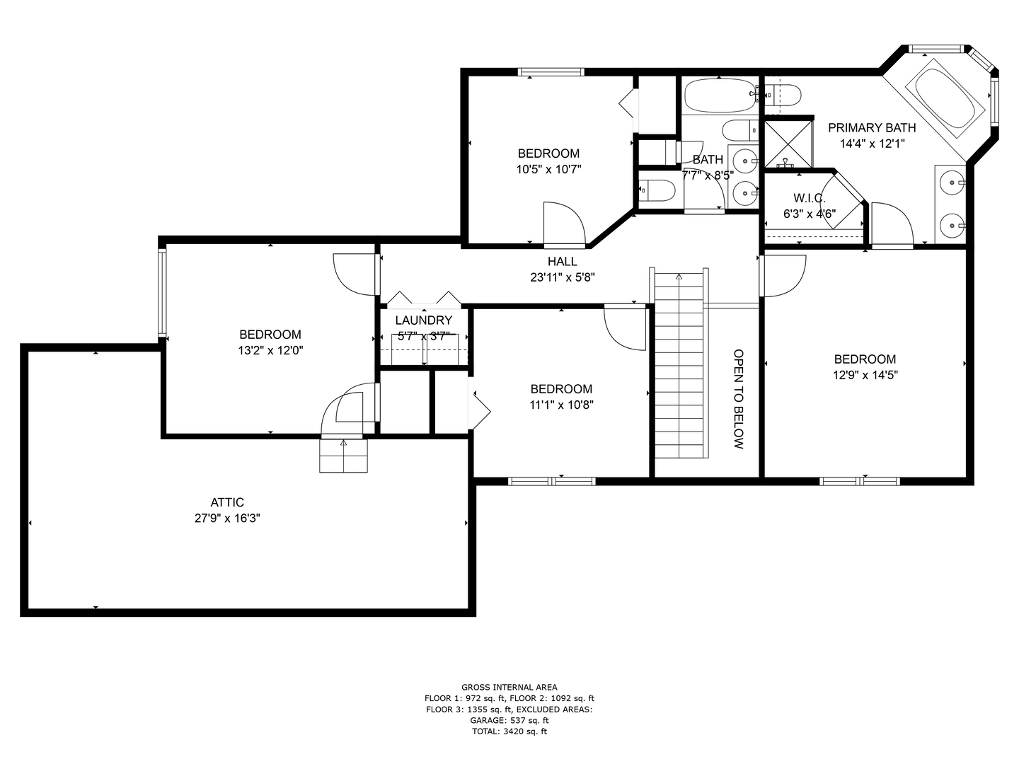 24859 Vermette Road Plainfield, IL 60585 - Photo 37 of 39 a picture of a book shelf