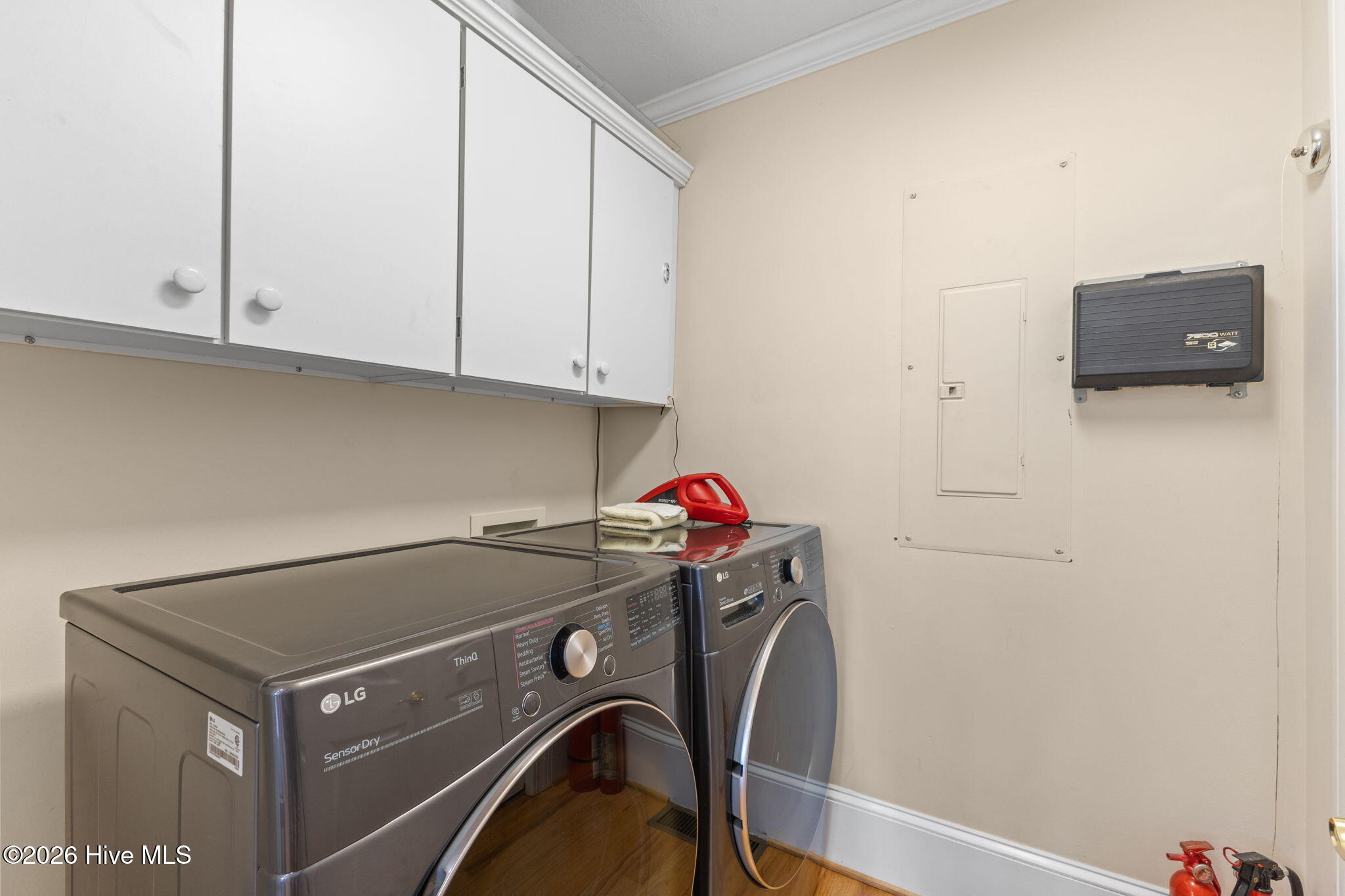 101 Lookout Ridge Cedar Point, NC 28584 - Photo 50 of 76 laundry room off of kitchen (pantry closet in laundry room, too)