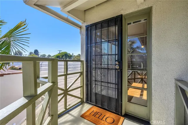 a view of an entryway