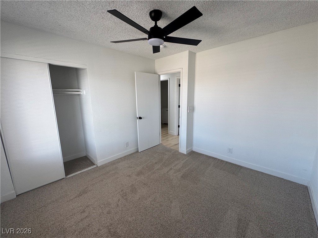 4020 Pamela Way Las Vegas, NV 89115 - Photo 29 of 38 3rd bedroom looking back towards the hallway.