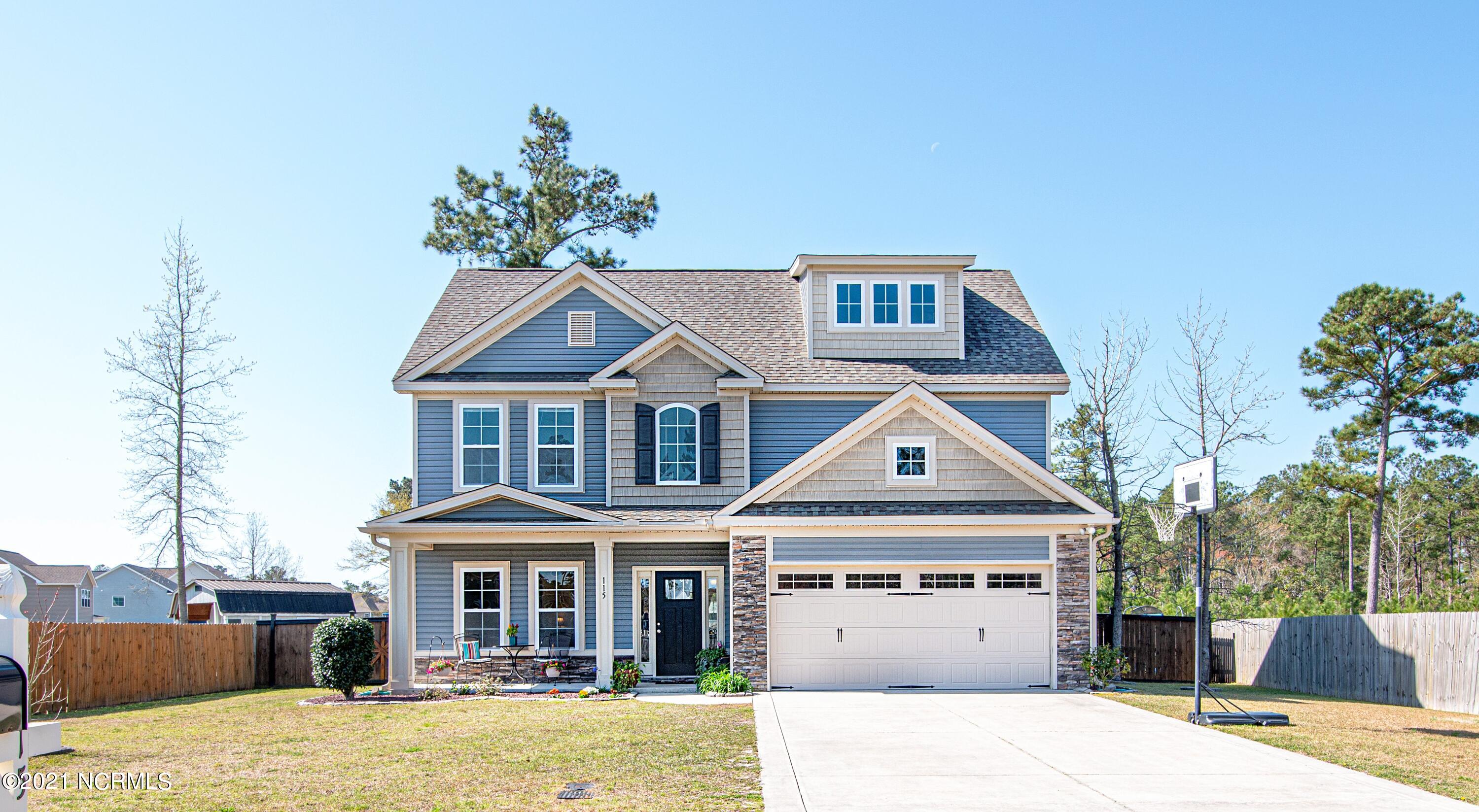 115 Peytons Ridge Drive Hubert, NC 28539 - Photo 2 of 48 Front of House