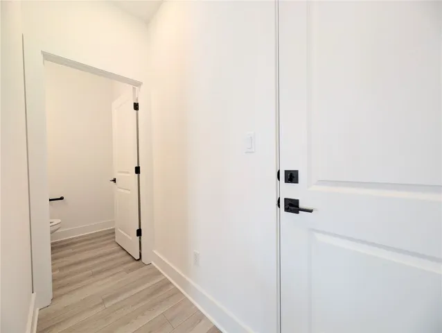 a view of a bathroom with a shower
