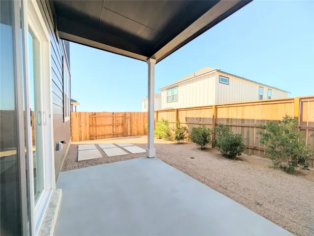 a view of an outdoor space with a balcony