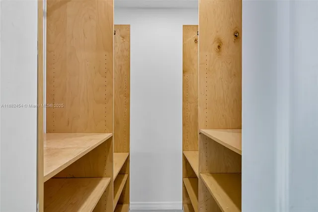 a view of a corridor