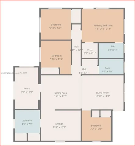 a view of an empty room and a ceiling fan