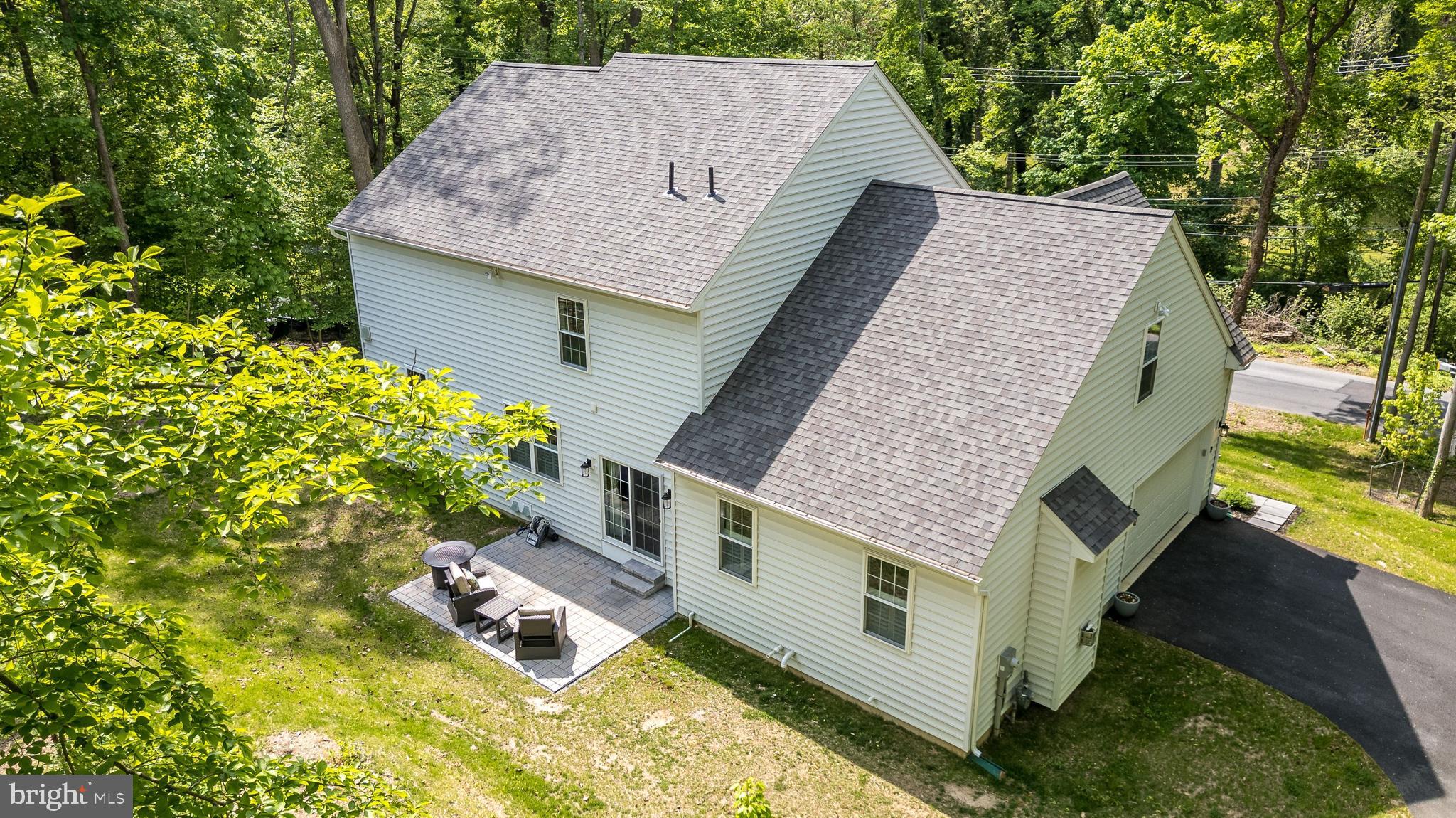 14 Rose Hill Road Media, PA 19063 - Photo 48 of 49 Aerial Rear