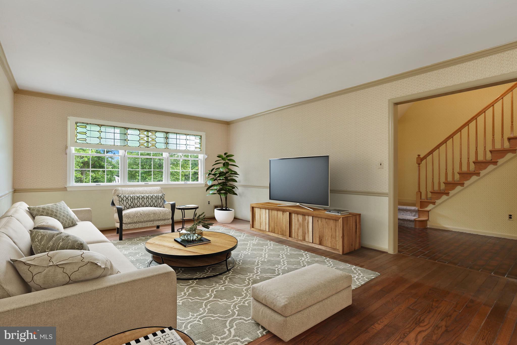 8488 Reservoir Road Fulton, MD 20759 - Photo 4 of 37 Living Room with Virtual Staging