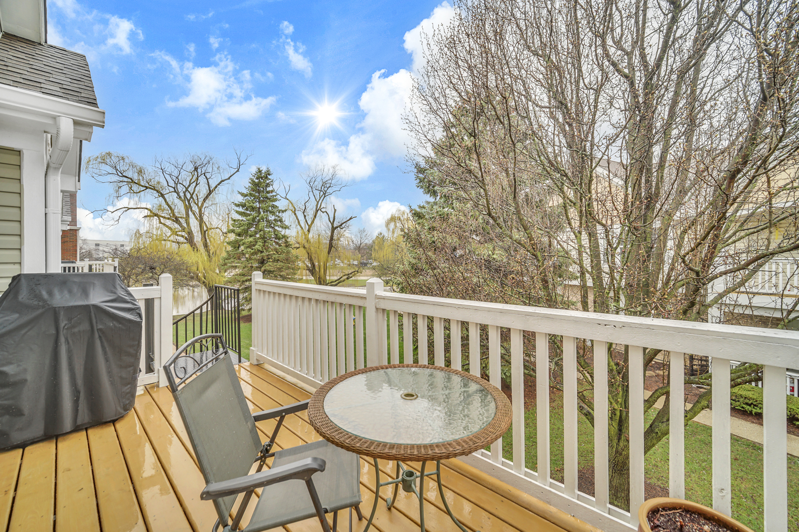 1204 Georgetown Way Vernon Hills, IL 60061 - Photo 15 of 30 a view of balcony with furniture