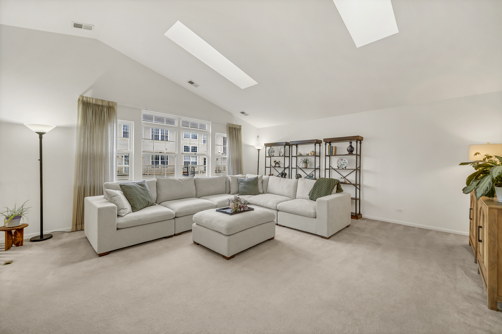 1204 Georgetown Way Vernon Hills, IL 60061 - Photo 8 of 30 a living room with furniture white walls and white walls