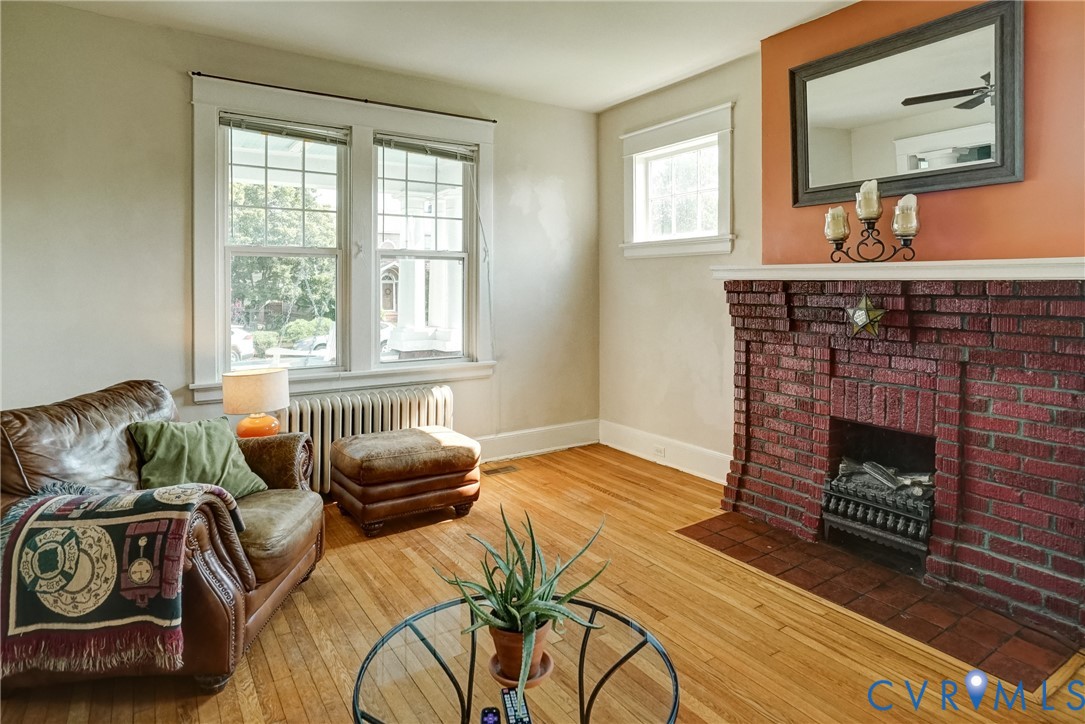 801 Edgehill Road Richmond, VA 23222 - Photo 10 of 21 Another living room view