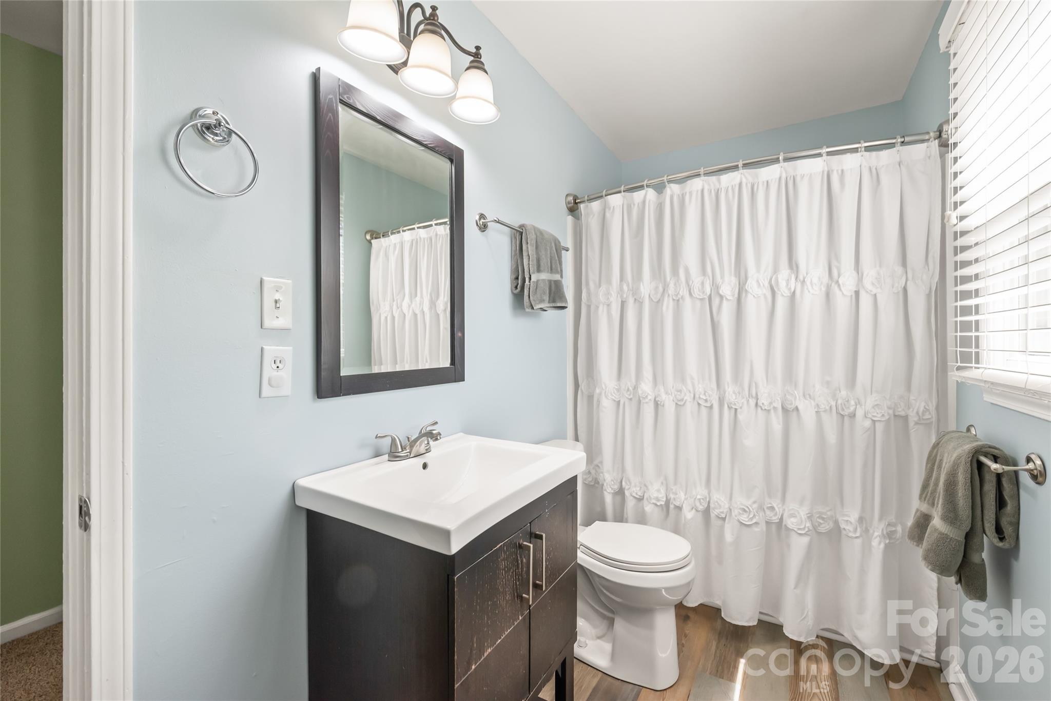 104 Pine Tree Drive Fort Mill, SC 29715 - Photo 23 of 35 a bathroom with a toilet sink and mirror