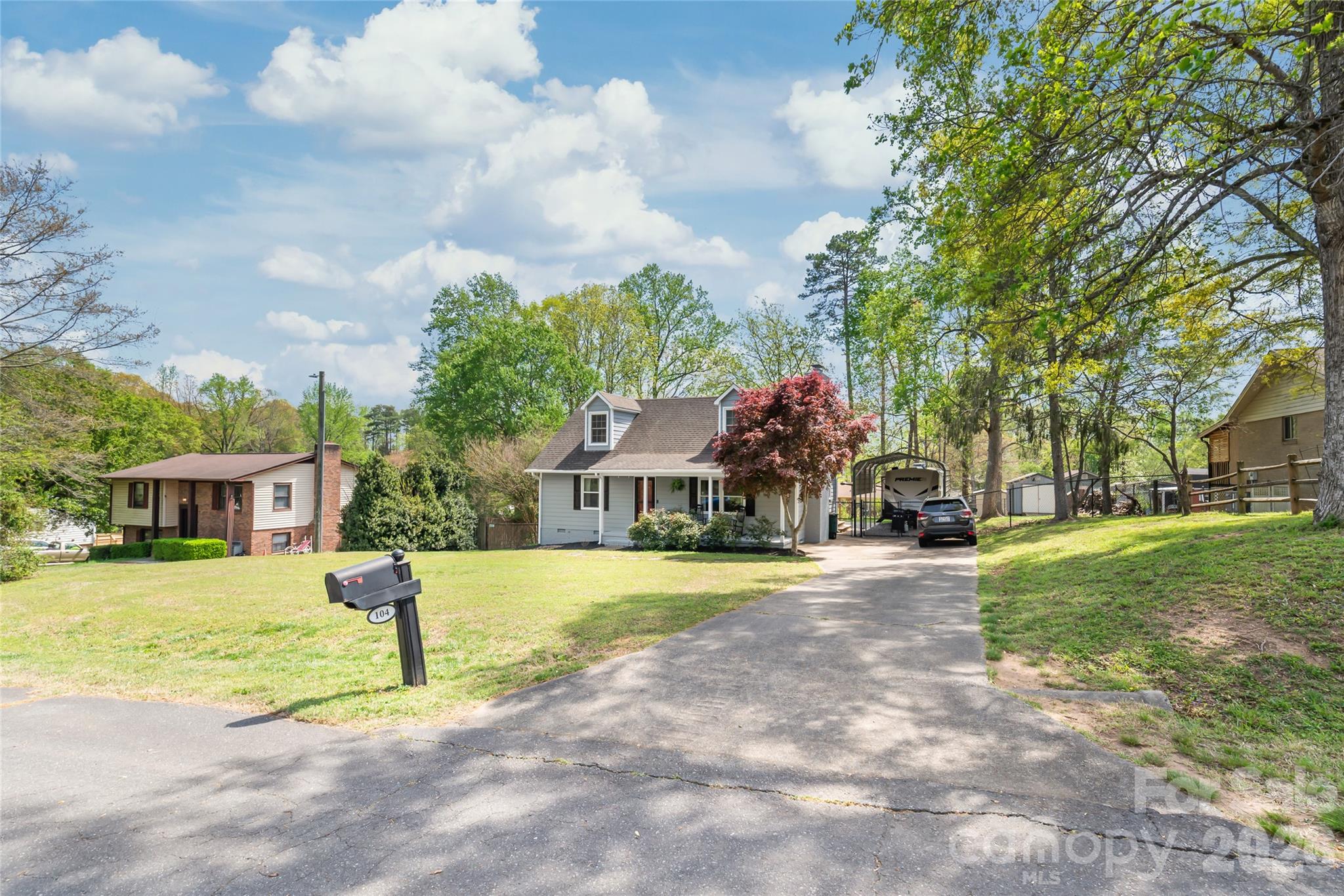 104 Pine Tree Drive Fort Mill, SC 29715 - Photo 35 of 35 a front view of a house with a yard and trees