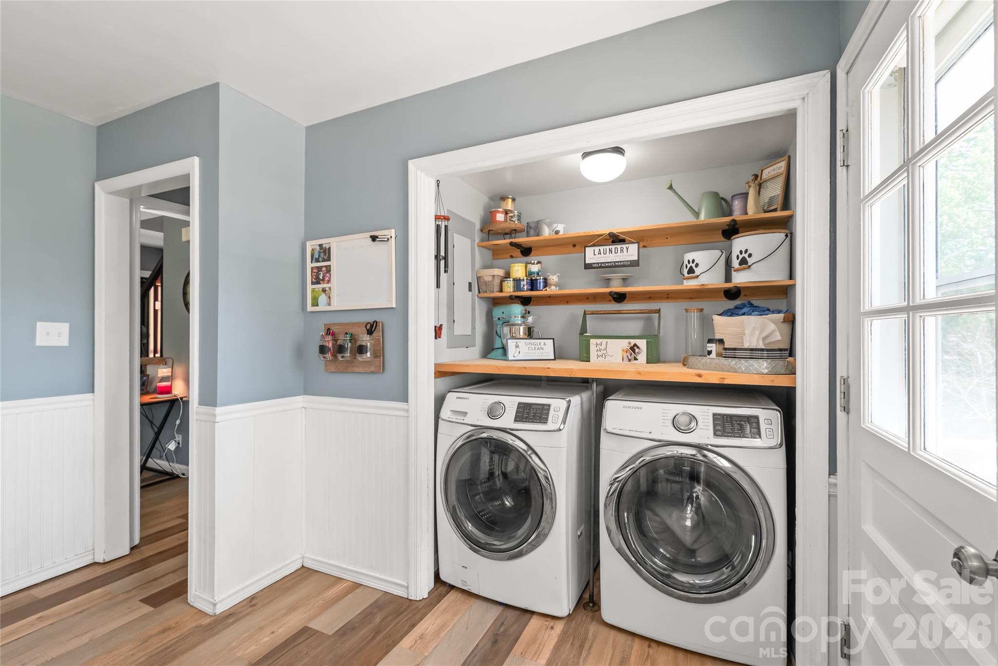 104 Pine Tree Drive Fort Mill, SC 29715 - Photo 10 of 35 a view of livingroom with washer and dryer