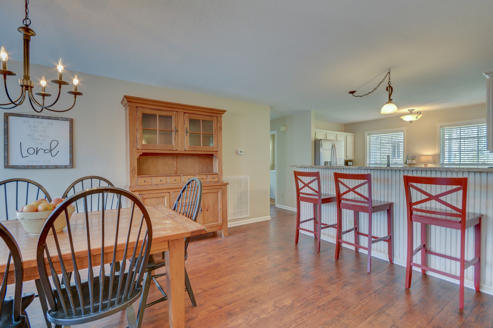 2545 Plainview Pvt Ln Spring Hill Spring Hill, TN 37174 - Photo 11 of 34 a dining room with furniture a chandelier and wooden floor