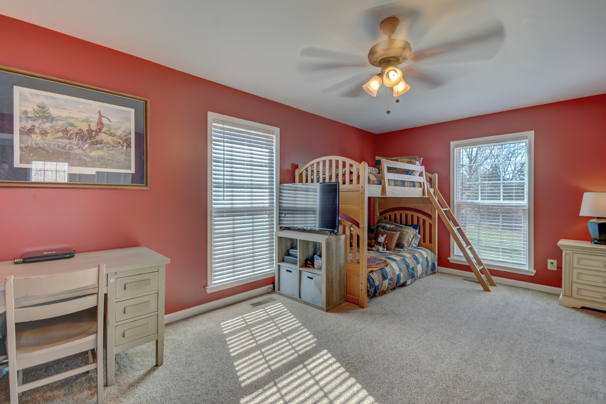 2545 Plainview Pvt Ln Spring Hill Spring Hill, TN 37174 - Photo 24 of 34 a view of a livingroom with furniture and a ceiling fan