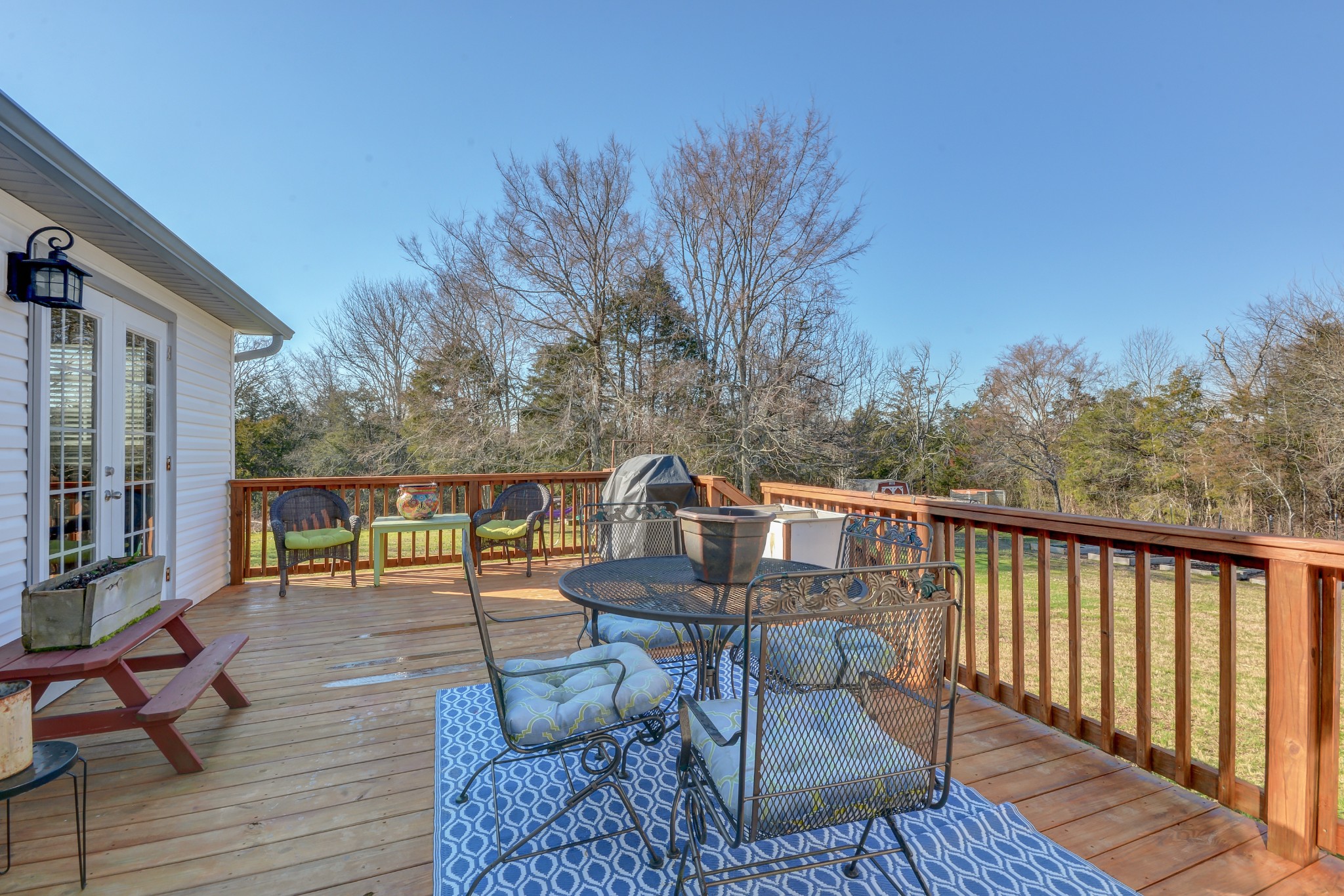 2545 Plainview Pvt Ln Spring Hill Spring Hill, TN 37174 - Photo 28 of 34 a view of a chairs and table on the deck