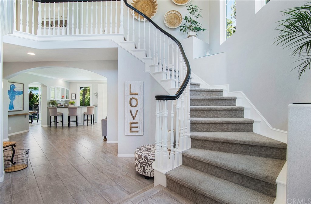 3 Altimira Coto de Caza, CA 92679 - Photo 4 of 38 Elegant entry with grand sweeping staircase draws you upstairs to Master Suite, Master bath, Secondary large bedroom with its own private full bath