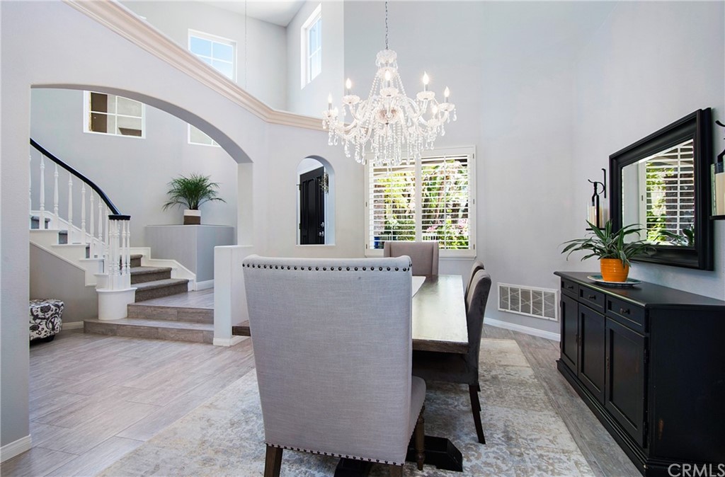 3 Altimira Coto de Caza, CA 92679 - Photo 6 of 38 Formal Dining Room with exquisite chandelier
