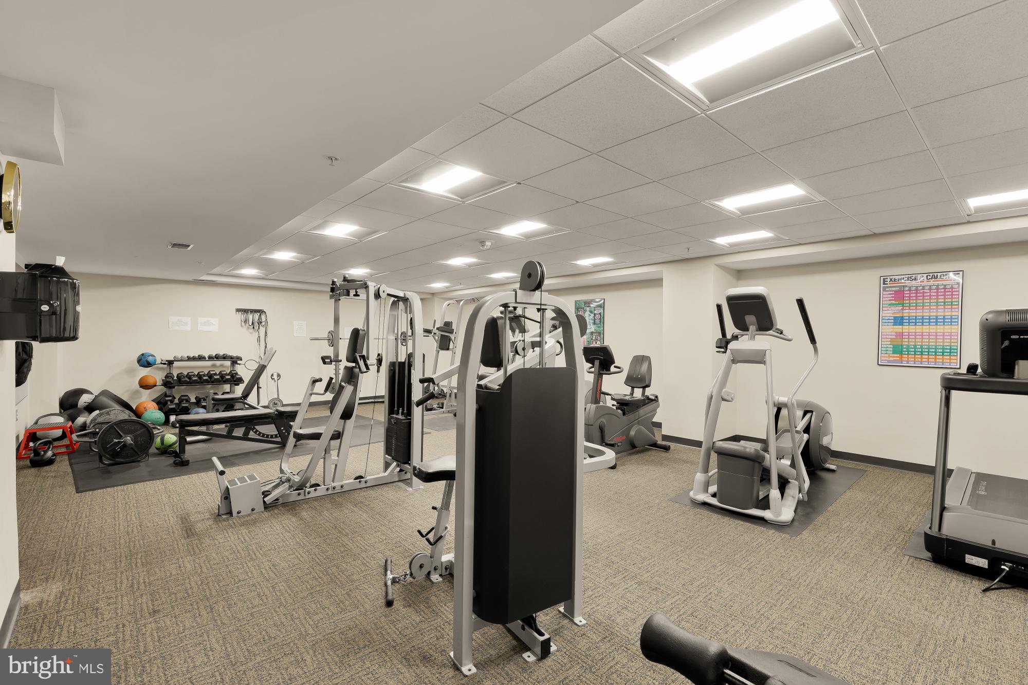 7915 Eastern Avenue Northwest, Unit 1014 Silver Spring, MD 20910 - Photo 26 of 33 Fitness center in building