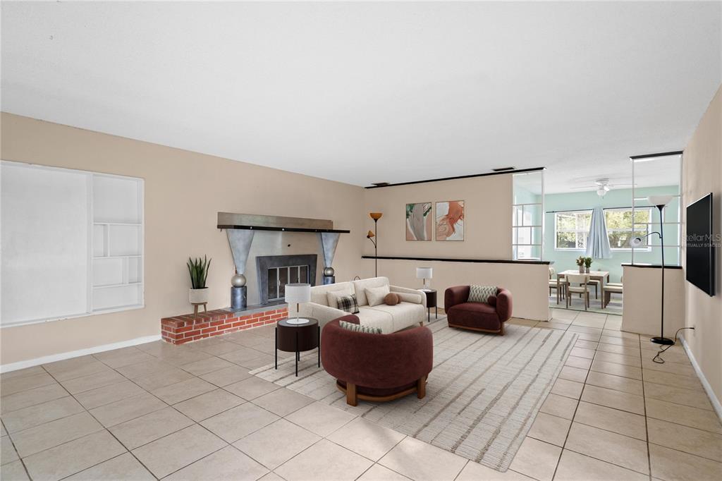 10 Kepner Street Orlando, FL 32839 - Photo 10 of 26 a living room with furniture and a couch