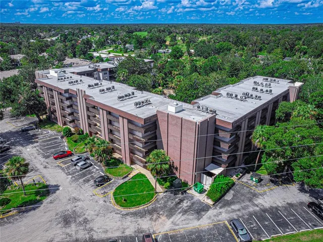 a view of a terrace with a garden
