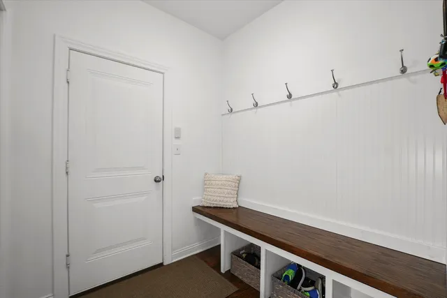 a room with storage and utility