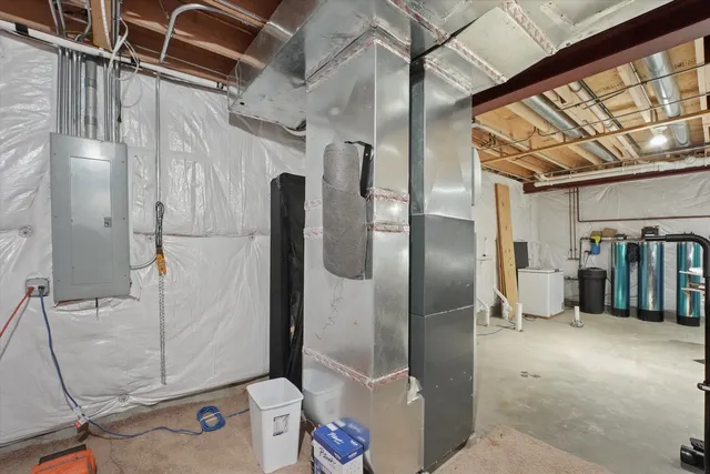 a view of water heater room