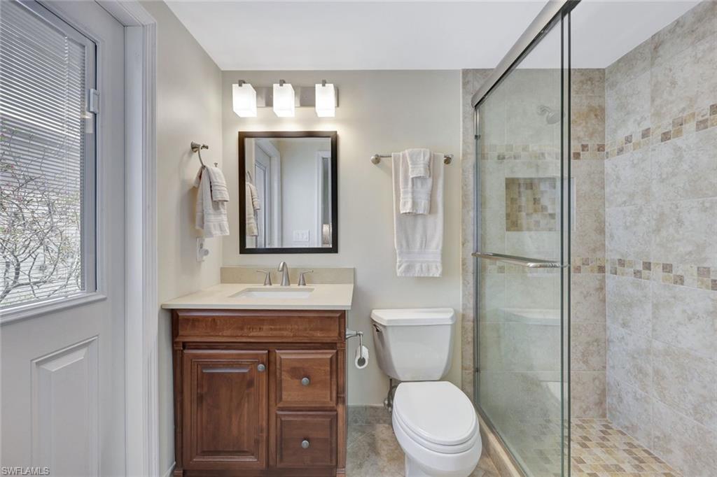 5929 Chanteclair Drive, Unit 8 Naples, FL 34108 - Photo 21 of 28 Third en-suite bath/cabana bath