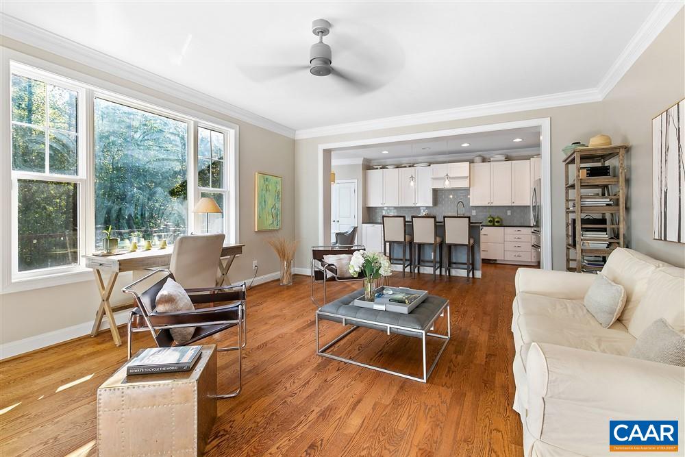 1728 Bending Branch Road Charlottesville, VA 22901 - Photo 16 of 36 a living room with furniture and a large window