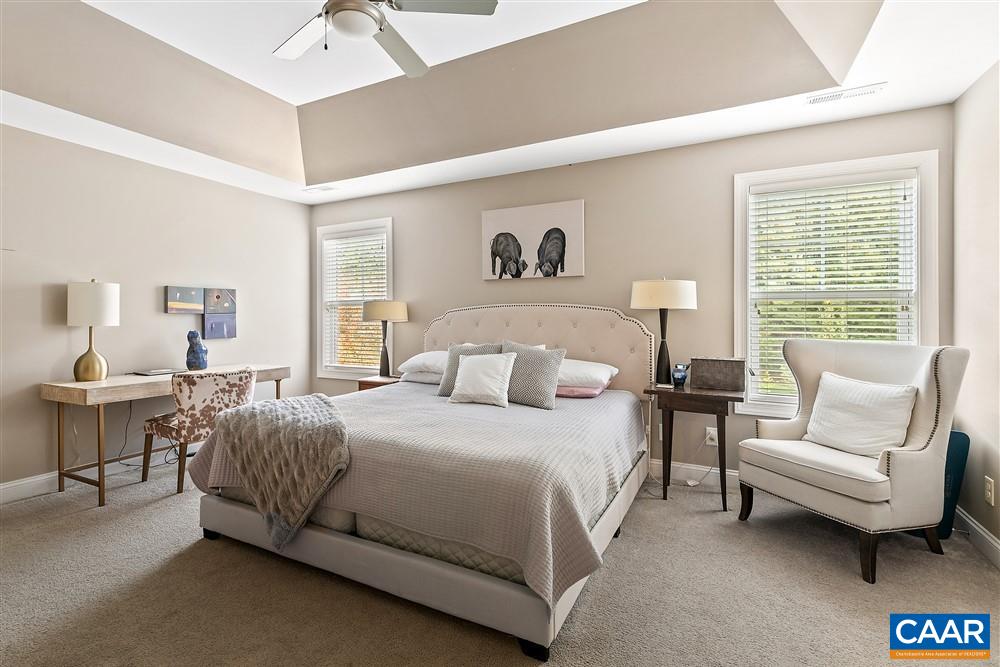 1728 Bending Branch Road Charlottesville, VA 22901 - Photo 20 of 36 a bedroom with a bed and a couch