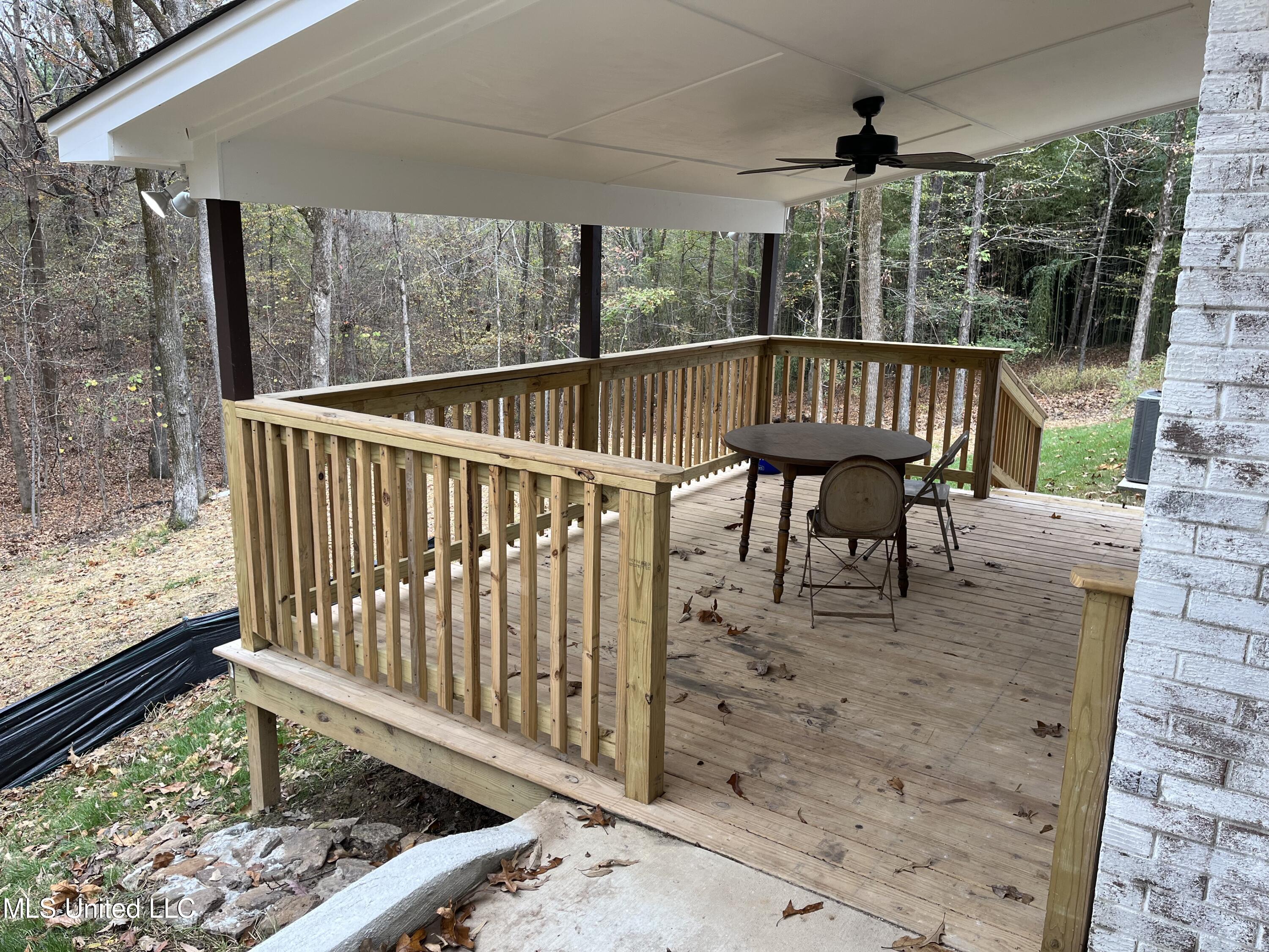 3777 Spring Port Road Sardis, MS 38666 - Photo 12 of 56 New back deck