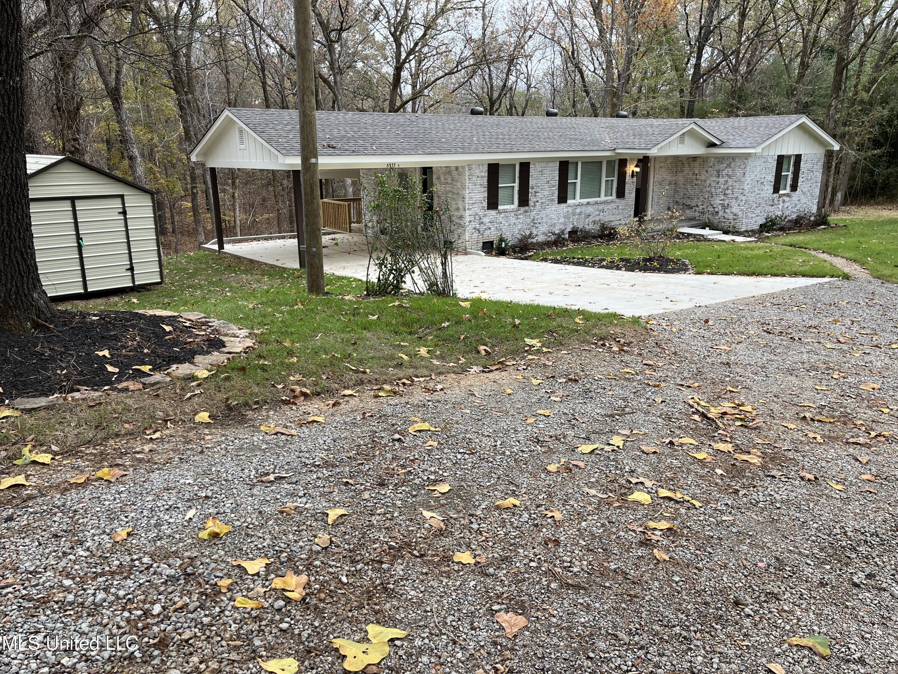 3777 Spring Port Road Sardis, MS 38666 - Photo 3 of 56 New concrete drive