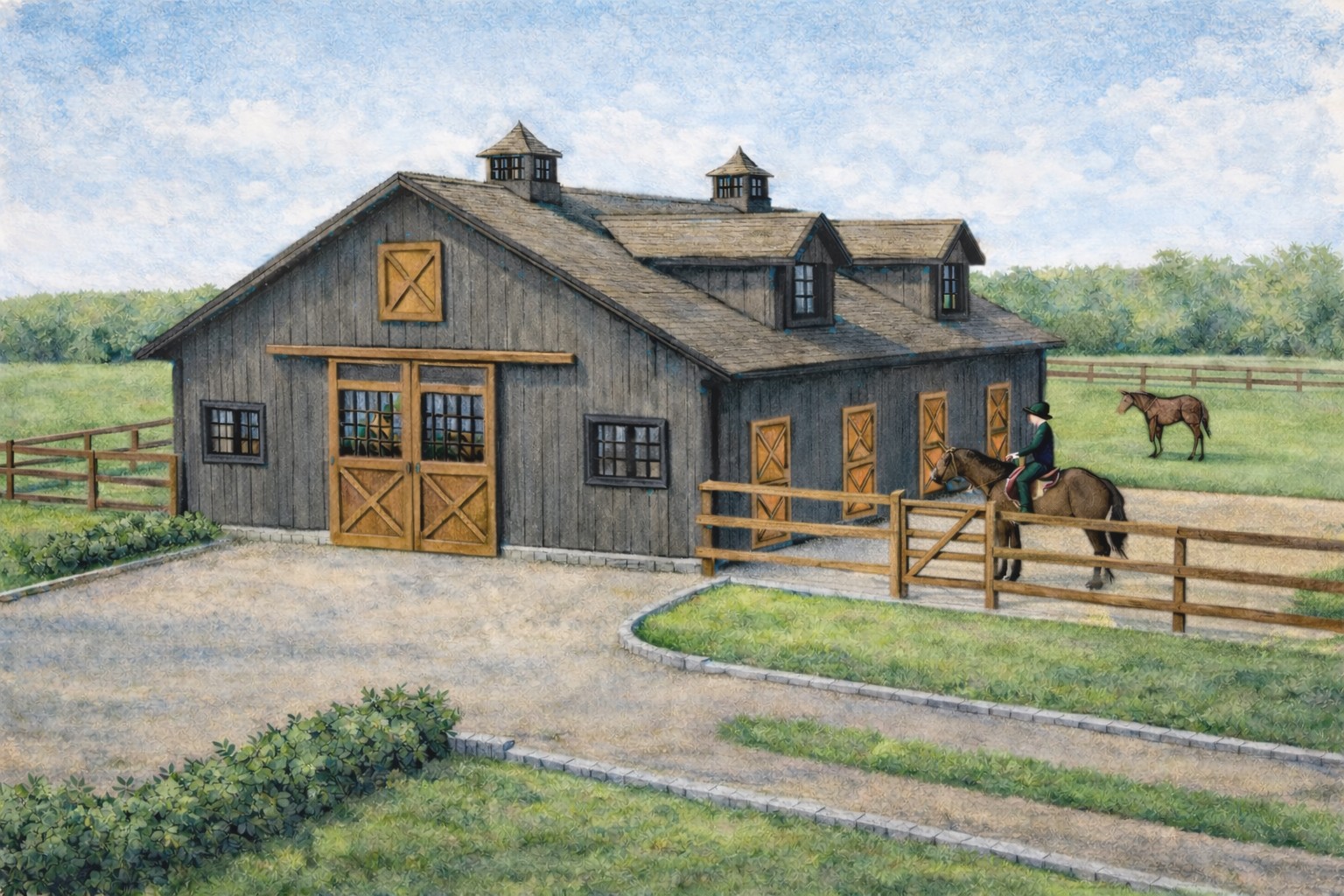 1844 Sedberry Road Thompson's Station, TN 37179 - Photo 5 of 8 a front view of a house with garden